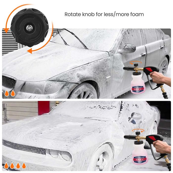 Дюза за пяна за водоструйки Karcher,Bosch,Lavor,Parkside,Nilfisk и др.