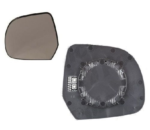 Geam oglinda exterioara cu suport fixare Dacia Lodgy, 09.20, Dokker, 11.20, Duster, 01.202012; Nissan Leaf, 12.2012, Stanga, incalzita; geam convex;