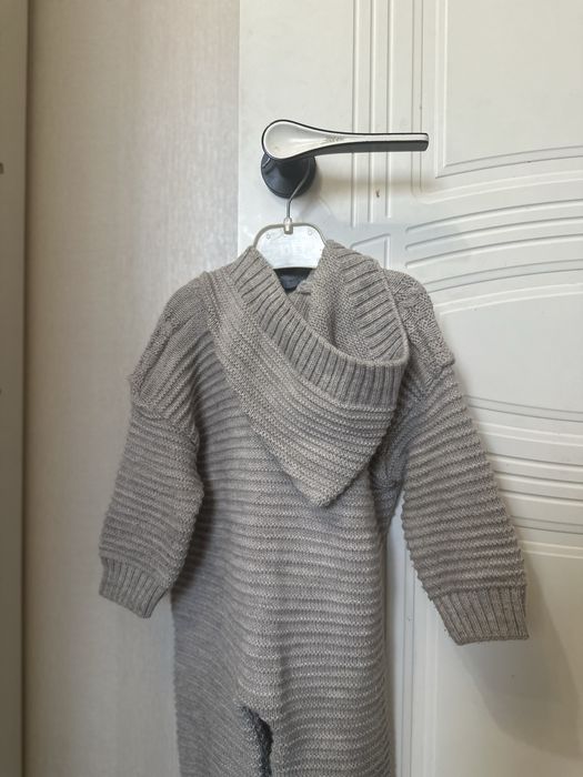 Новый Вязаный комбинезон на весну!