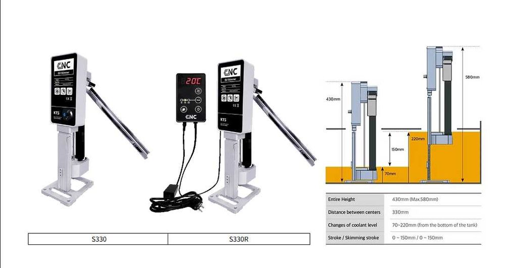 Скимер за масло за CNC машини