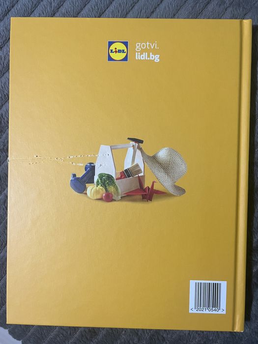 Книга на Манчев и Шишков/ LIDL Преоткрий своето вкъщи