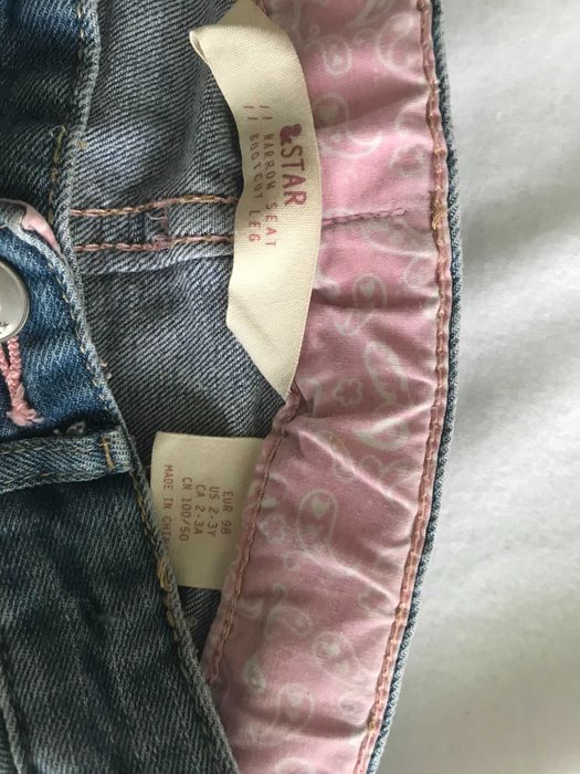 Оригинални дънки на G-star за момиченце