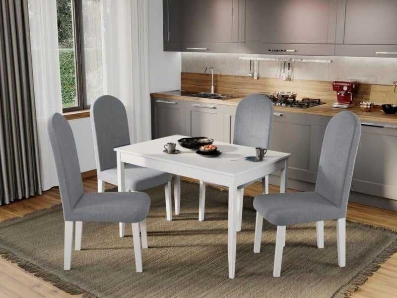 Set 4 Scaune Grand Gri Deschis