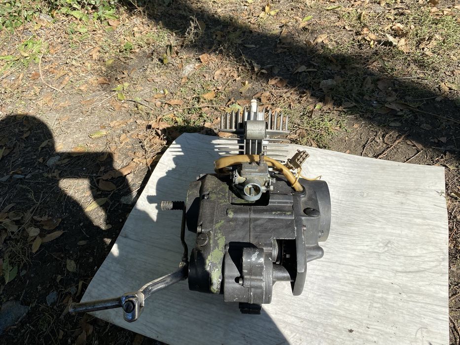 Двигатель мопеда карпаты