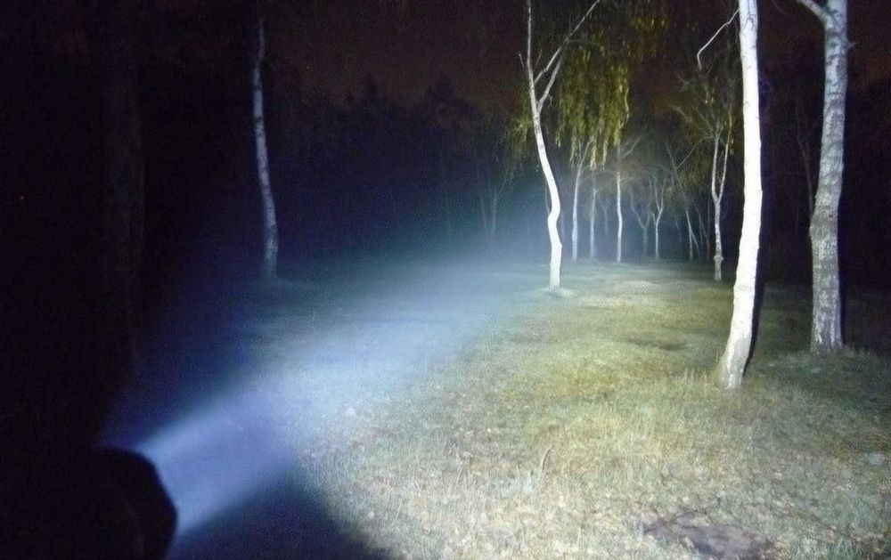 Очень мощный электрофонарь