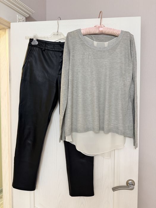 Кардиган длинный тонкий трикотаж