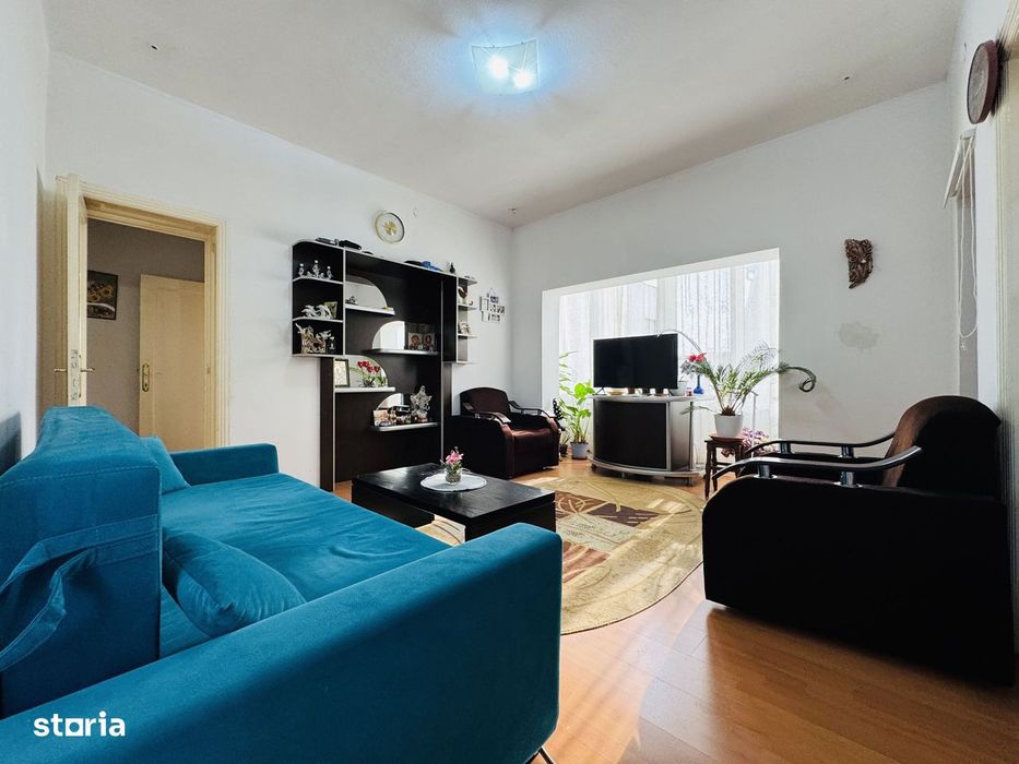 Apartament 3 camere in Vila+Demisol locuibil 18,40 mp - Parcul Carol