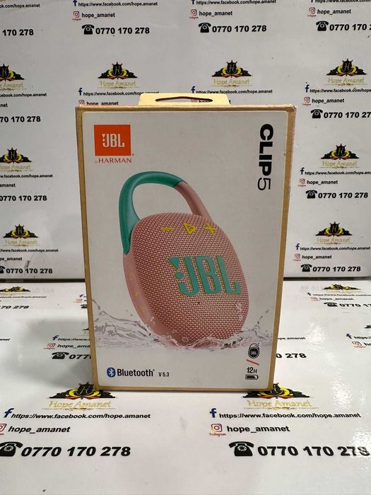 Hope Amanet P13 / Boxa Portabila JBL CLIP 5