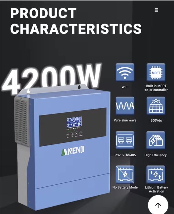 Invertor solar 4kw/24v