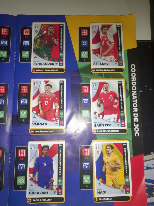 Vând album topps UEFA Euro 2024 completat