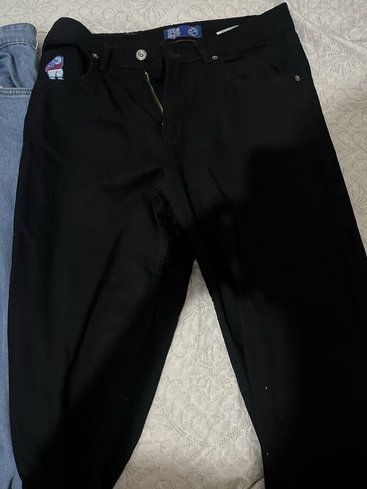 Джинсы белые и черные