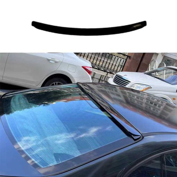 Eleron Lip Luneta Spoiler Geam BMW Seria 3 E46, Negru Lucios, ABS