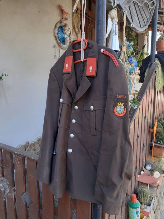 Veston/sacou militar pompieri (vintage,colectie)