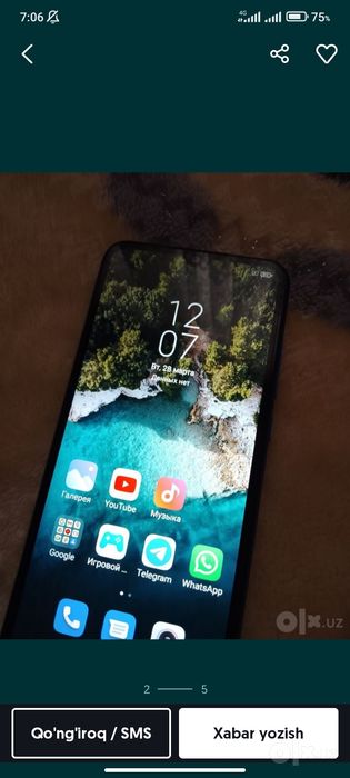 Redmi 9c xolati yaxhsi ishlatishga norm tel