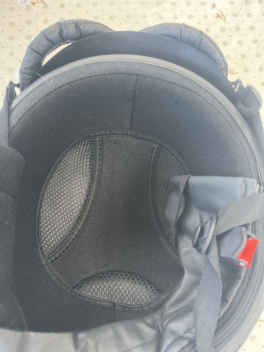 Каска за мотор  комлект с очила