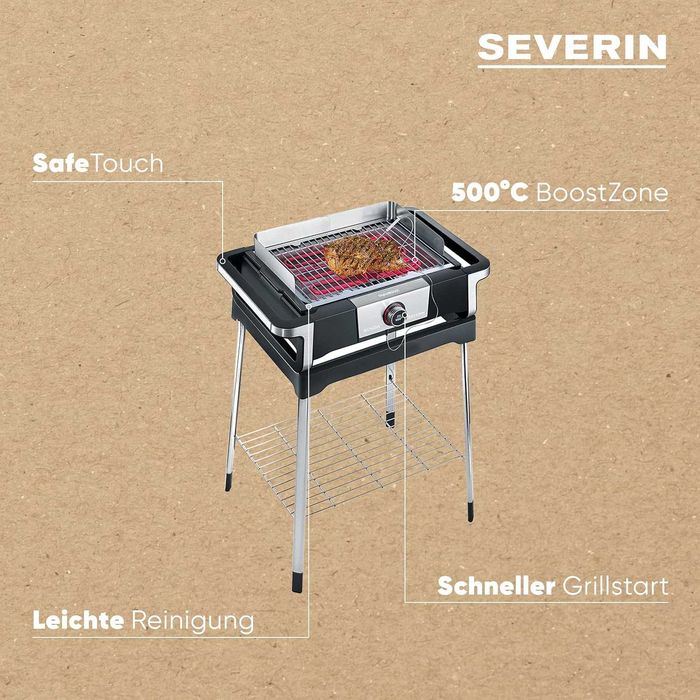SEVERIN SENOA DigitalBOOST S – електрически грил PG 8118