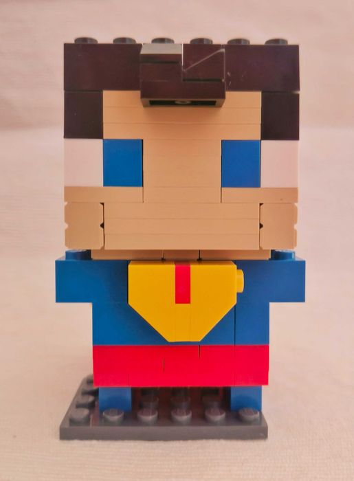 Lego Brickheadz Custom Superman si Wolverine