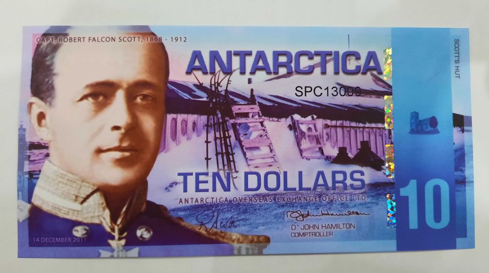 ЛОТ UNC Банкноти - Антарктида