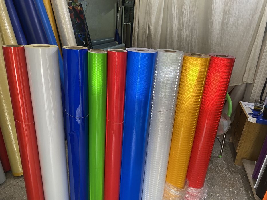 Светоотражающий оракал для дорожных знаков