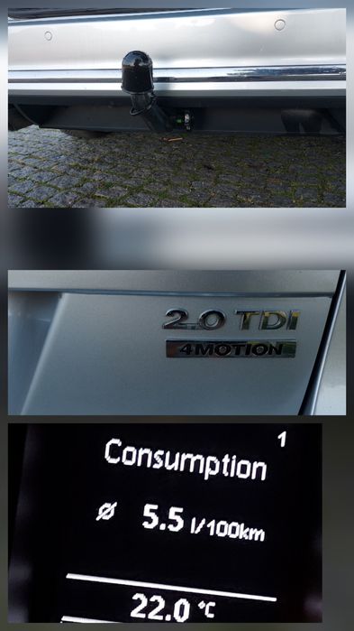 VW PASSAT B7 4x4 2.0TDi 140cp 2011 Break argintiu