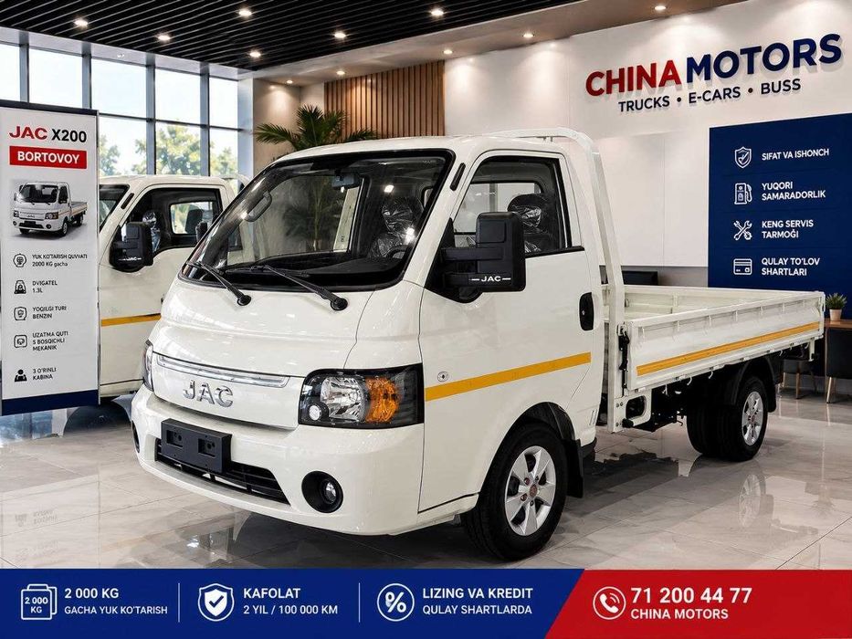 Jac x200  endilikda  17 mln chegirma