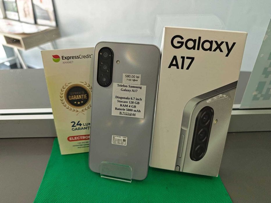 Samsung Galaxy A17 5G 4/128Gb DESIGILAT IN AGENTIE - Garantie 2 ani! (Ag44 B7122)