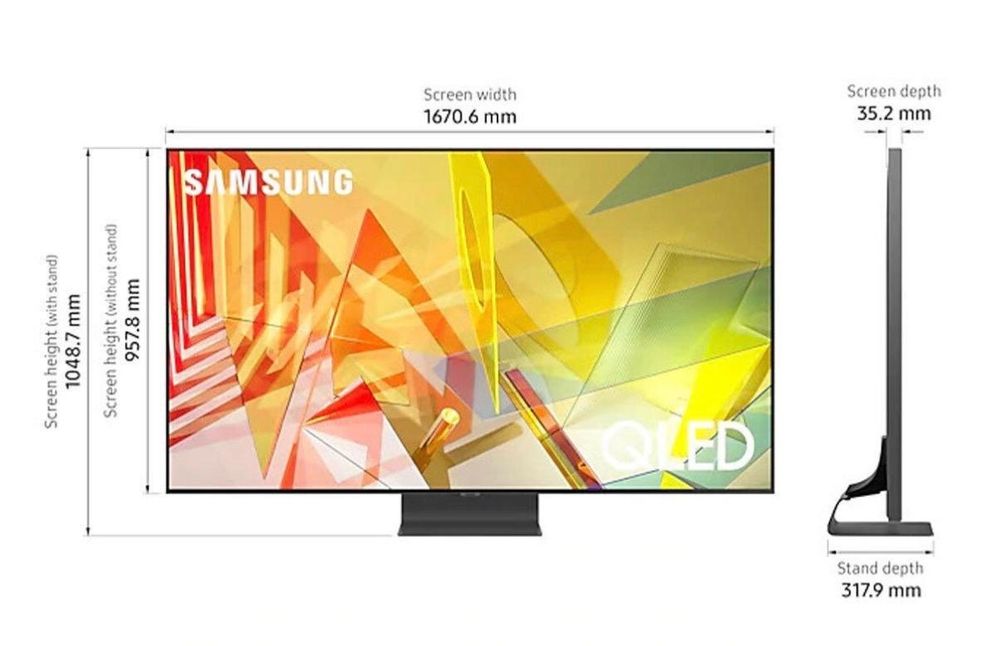 Samsung QE75Q95T - 75” QLED 4К

Модель: Samsung QE