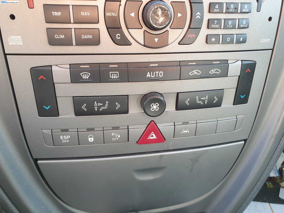 Panou Modul Unitate Climatronic Comanda AC Aer Conditionat Clima Citroen C5 2004 - 2008 [Q1347]