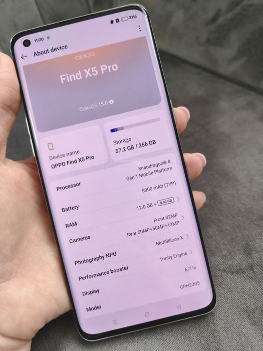 Oppo Fiind X5 Pro