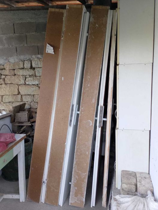 3 броя врати гладкопресовани