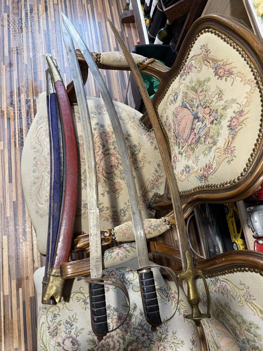 3 стари немски сабий за интериор