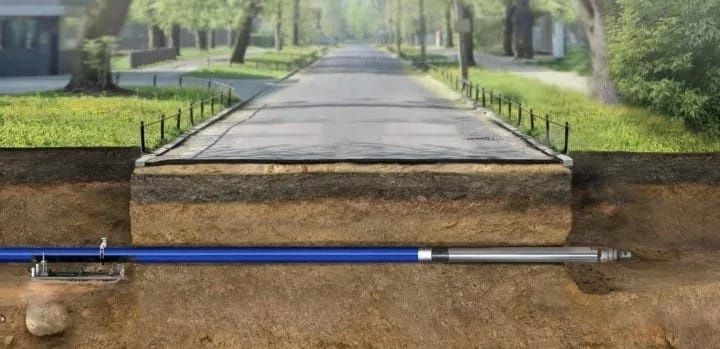 Прокол водопровод.