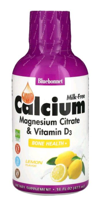 Кальций. Американские витамины. Жидкий цитрат кальций