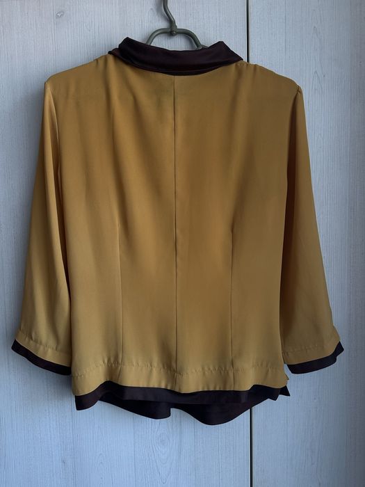 Дамски Ризи с кожени детайли