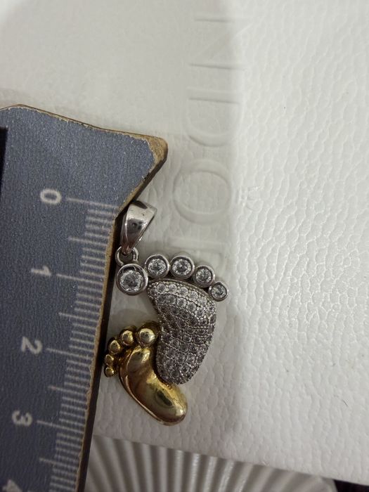 Кулон серебряный