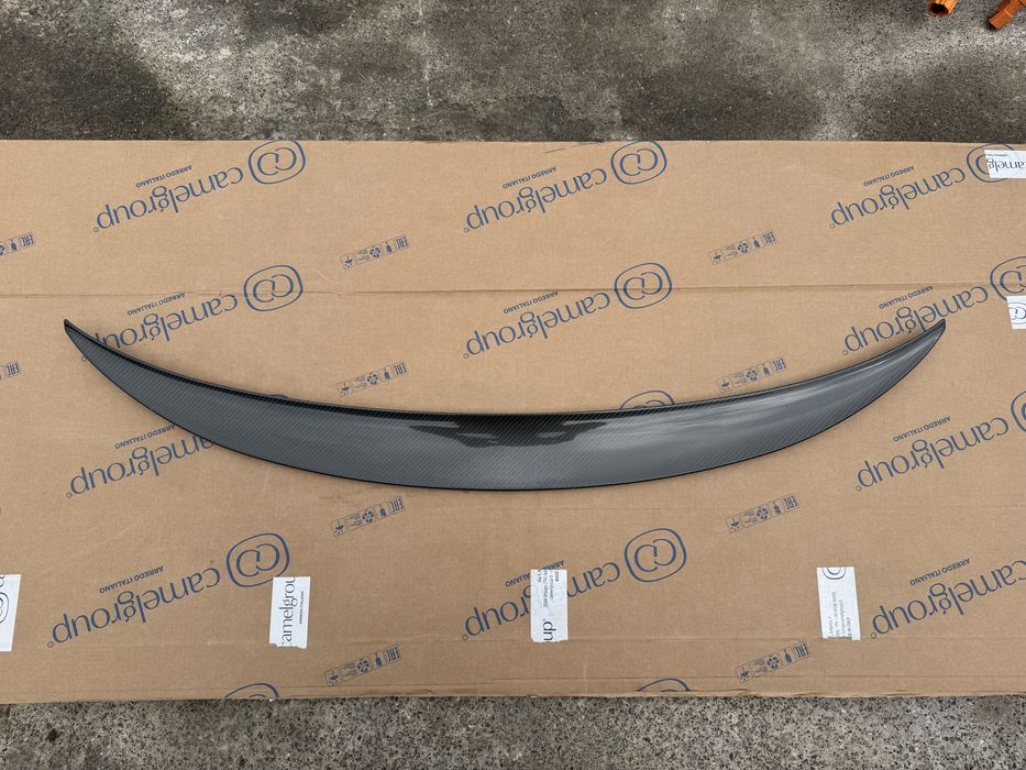 Eleron carbon BMW X6 E71, lip portbagaj / haion 2008-2013