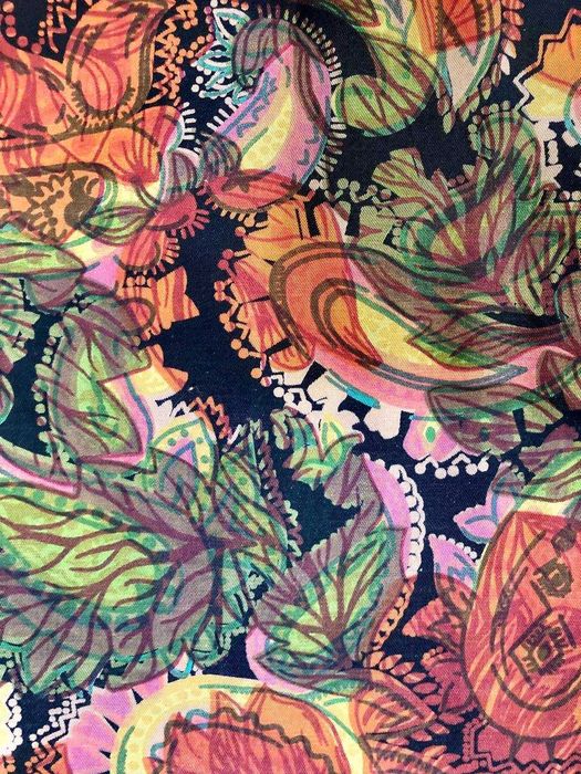 Крепсатин советский, натуральные ткани из сундуков, чистые