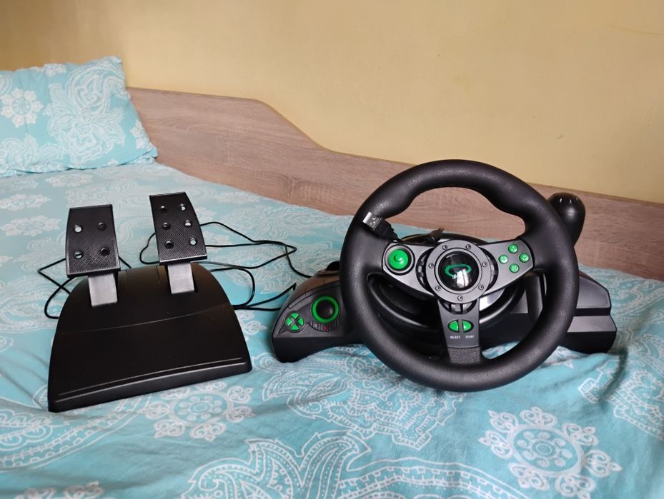 Волан с педали и скорости