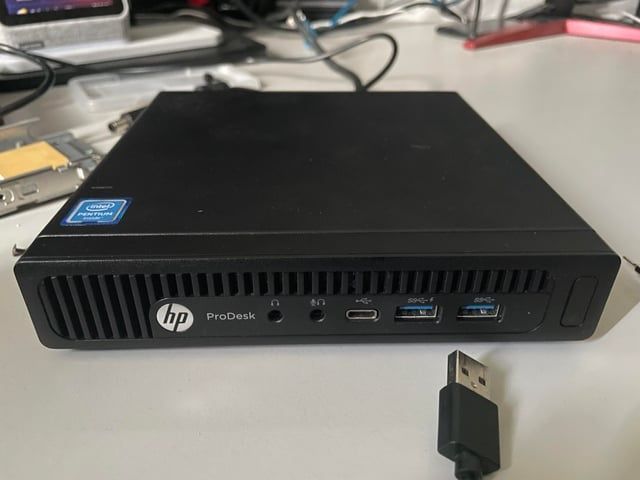 Mini pc HP ProDesk 600 G2 DM,procesor INTEL 2,9 Ghz,8GB DDR4, 500 GB