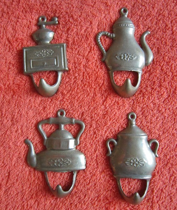 colectie 6 cuiere bronz masiv vintage superbe Germania cadou rar