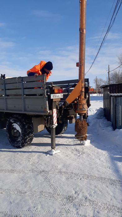 Услуга Ямобура диаметр 250:360:600 выезд по городу за пределы города