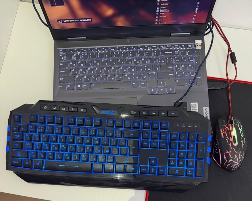 Клавиатура и мышь