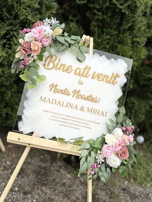 Sevalet si panou personalizat