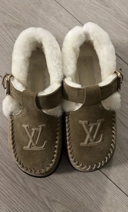 Лоферы зимние Louis Vuitton