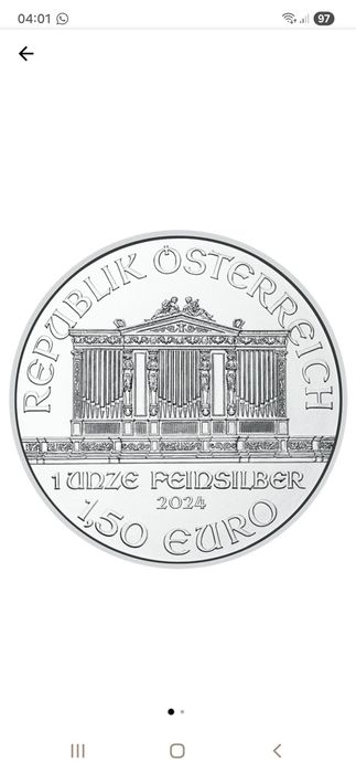 Moneda argint 1 oz  999