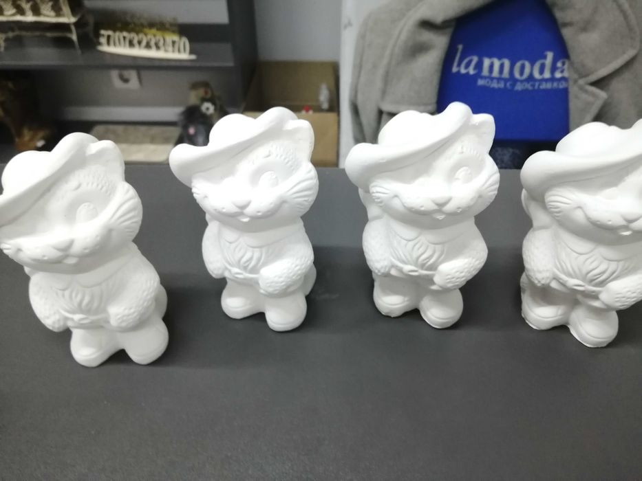 Наборы для творчества из гипса +мыло