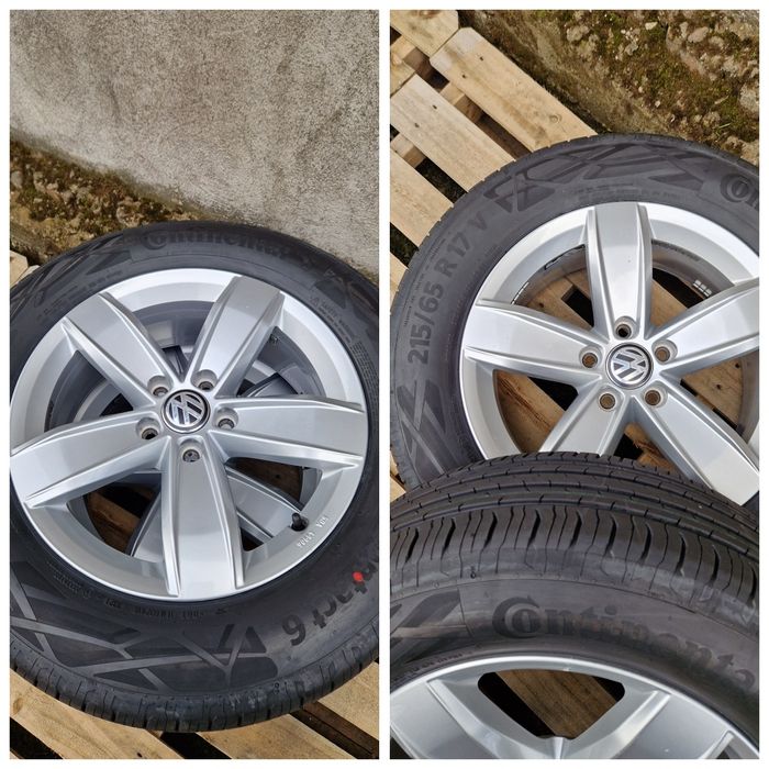 Roti/Jante Vw Tiguan anvelope vara Noi 215 65 17 Continental