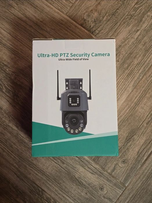 Cameră Supraveghere Dual Lens 4K 8MP- Zoom 50X Optic
