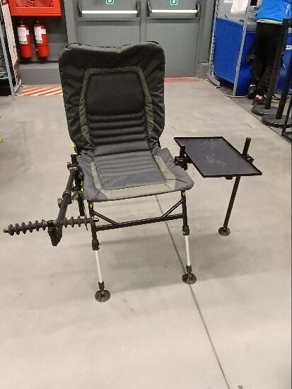 Scaun complet echipat pescuit la feeder - produs resigilat Decathlon