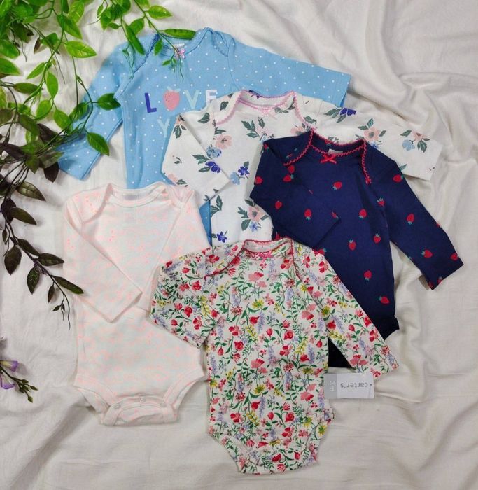 Слипы  и бодики на девочку 3 мес